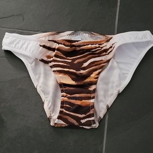 Venus swim bottom Tiger print sz 6